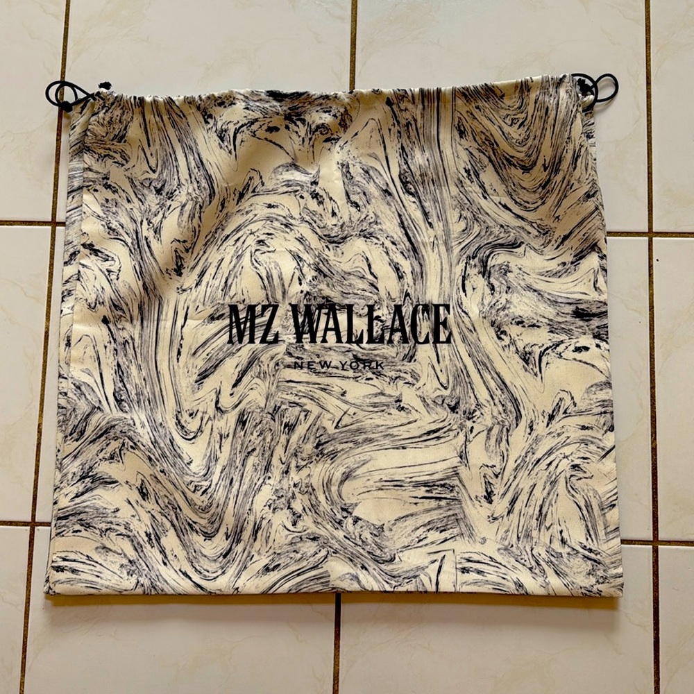 MZ Wallace Drawstring Dust Bag 20” high 22” wide new unused